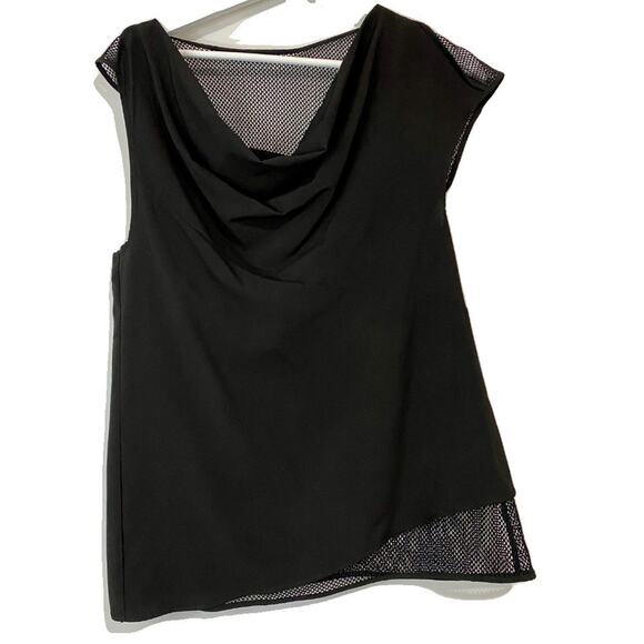 Cynthia Rowley Tops - Cynthia Rowley Women’s Blouse Asymmetrical Top Black Size Small EUC